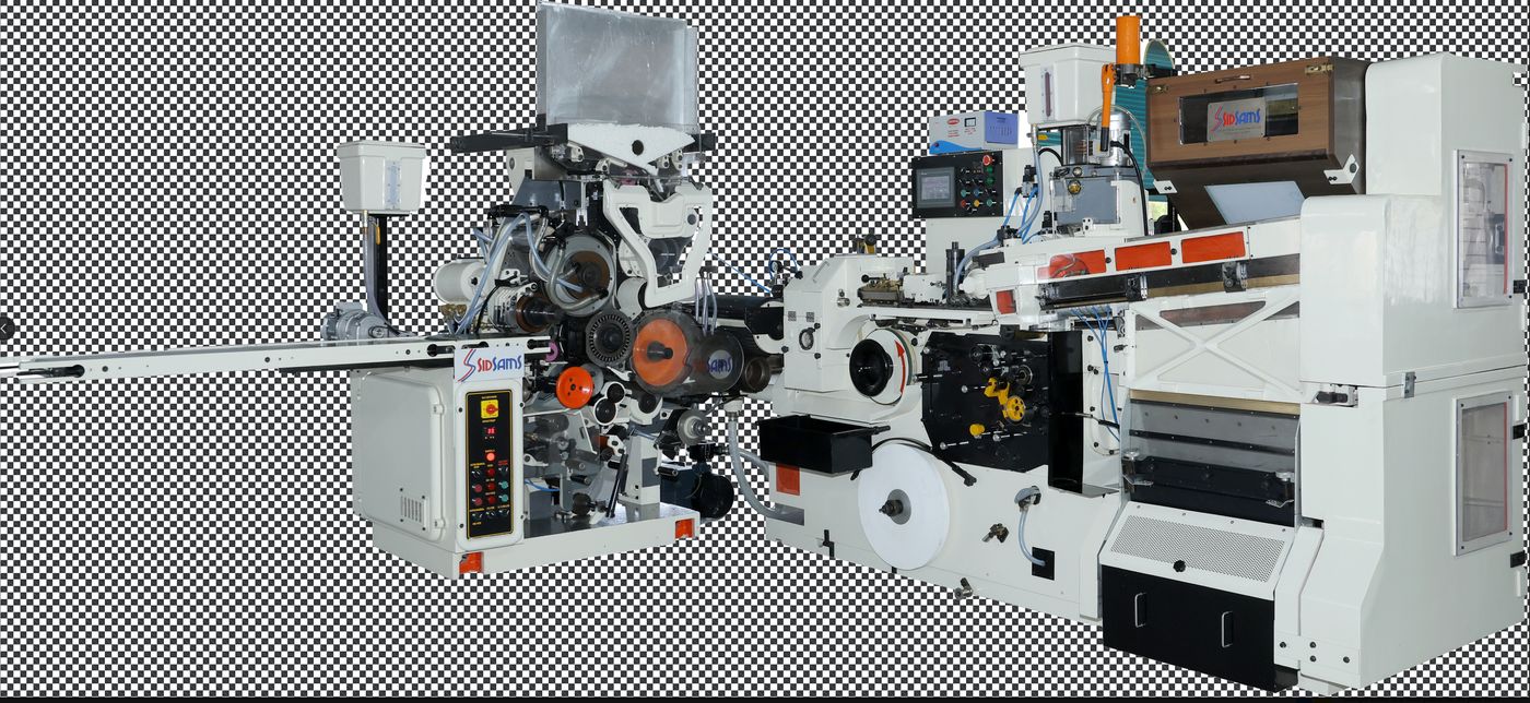 Automatic cigarette packing machine