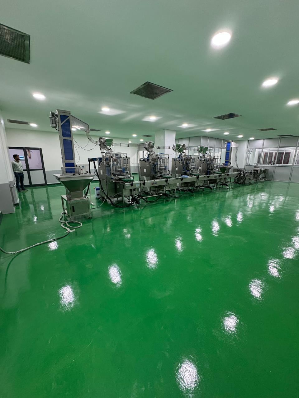 Turnkey plant installation, Faridabad facility